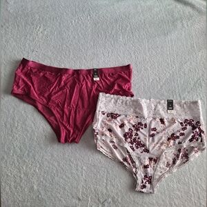 Torrid Cheeky & Brief 2pc Panty Bundle Size 0